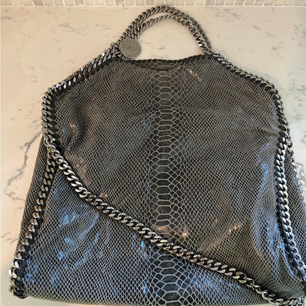 Stella McCartney Snakeprint Falabella Tote (small)